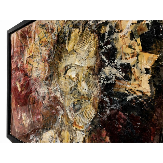 Postmodern 1980s Post-Modern Tabloid Assemblage - "Queen of Mean" Abstract Portrait (Leona Helmsley) For Sale - Image 3 of 6