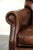 1990s Chesterfield Armchair in Brown Cow Leather For Sale - Image 5 of 13