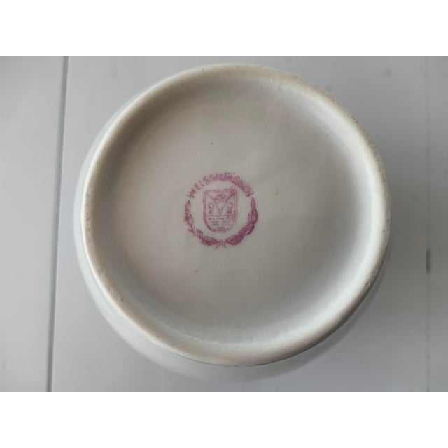 1950s Porcelain Vase from Weisswasser, Mid-20th Century For Sale - Image 5 of 18