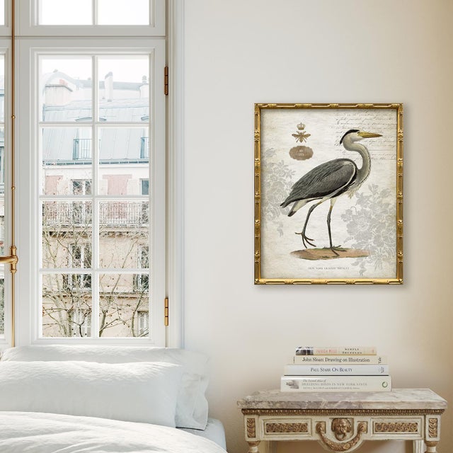 This is print is from our "Water Bird" series. Please note there are 2 images in this series, see our listings for the...