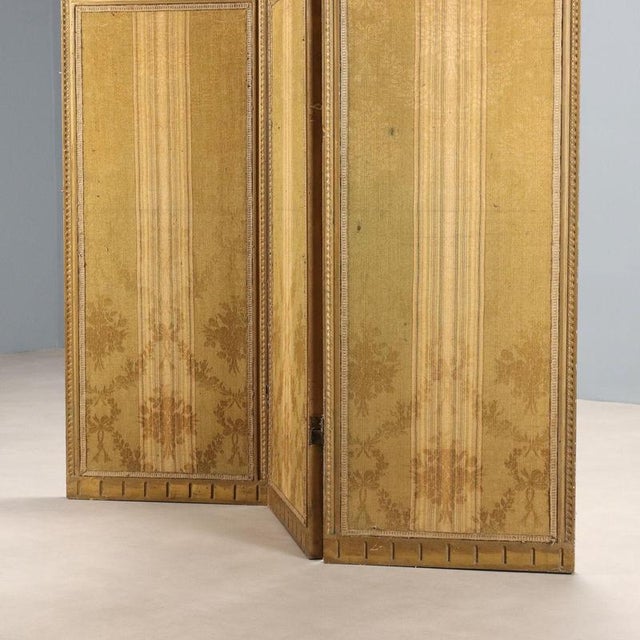 Gilded Wooden Screen, Italy, Early 20th Century For Sale - Image 9 of 12