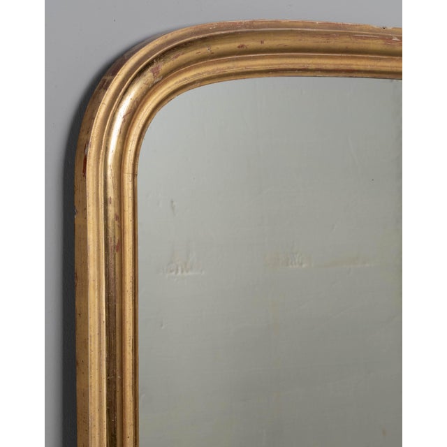 French French Louis Philippe Style Gilded Mirror For Sale - Image 3 of 10