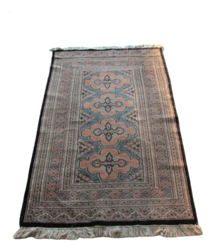 Small Oriental Fringed Rug