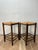 1970s Vintage Rush Seat Stools in the Style of Charlotte Perriand For Sale - Image 9 of 10