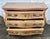 Brown Vintage Pulaski Venetian Style Carved &Painted Pine Three Drawer Bombe' Commode For Sale - Image 8 of 13