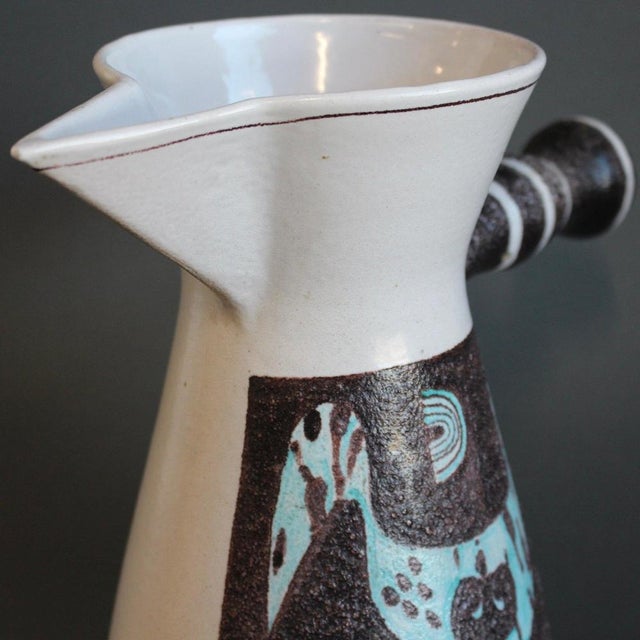 Vintage Italian Pitcher by Serafino Mattucci, 1960 For Sale - Image 11 of 15