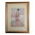 1980s Chinese Maiden in Garden" / "Court Lady With Mirror For Sale