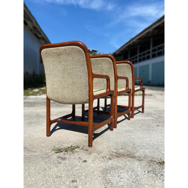 1960s Mid-Century Modern Pretzel Armchairs - Set of 3 For Sale - Image 5 of 13