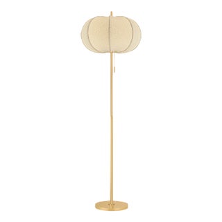 Mitzi Alexandra 20 in. 1 Light Floor Lamp in Aged Brass Finish For Sale