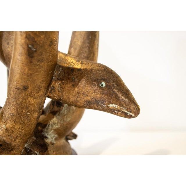 Bronze Sculpture, Italy, 1950s For Sale - Image 4 of 6