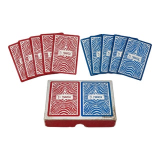 Vintage El Morocco Nightclub New York Nyc Double Deck Playing Cards For Sale