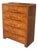 Art Deco Style Waterfall Chest of Drawers in Figured Walnut, Circa 1950s For Sale
