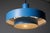Metal Blue Equator Pendant attributed to Jo Hammerborg for Fog & Mørup, 1968 For Sale - Image 7 of 9