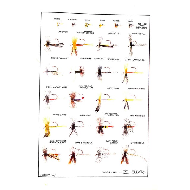 1950s "Trout Fishing and Trout Flies" 1957 Quick, Jim For Sale - Image 5 of 12