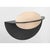 Black Kelly Wearstler for Visual Comfort Signature Fosse 9" Invertable Oval Sconce in Bronze with Alabaster For Sale - Image 8 of 12