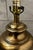 MCM Brass Scallop Design Table Lamp For Sale - Image 9 of 9