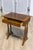 Italian 19th Century Walnut Side Table with Inlaid Banding and Turned Legs For Sale In Atlanta - Image 6 of 12