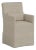Slipcover for Stoffer Home x Cloth & Company for Lindy Slipcover Dining Armchair in Francie Floral Tan For Sale