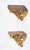 Pair of Louis Philippe corner shelves in gilded and carved wood dating from the first half of the 19th century. The...
