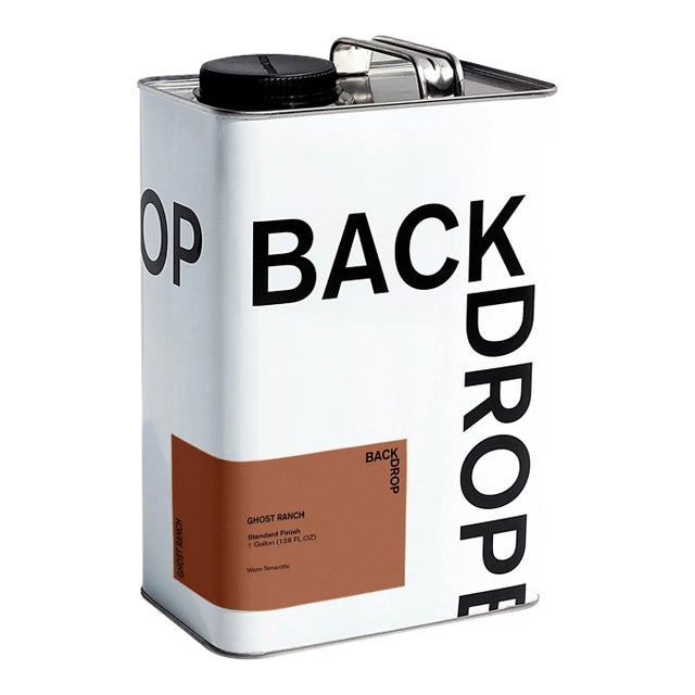 BACKDROP Standard Finish Interior Paint in Ghost Ranch (Warm Terracotta) - 1 Gallon For Sale