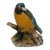 Capodimonte Savastano Eurasian Blue Tit Ceramic Figurine Bird on a Branch 4496b For Sale