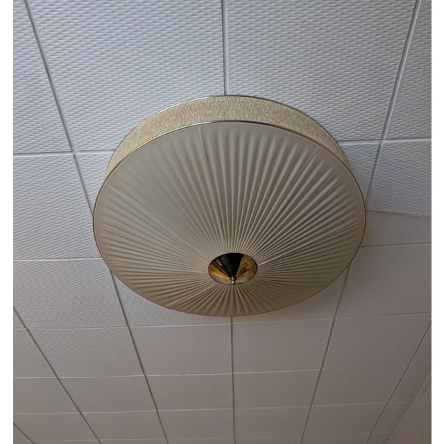 Vintage Finnish Fush Mount, 1950s For Sale - Image 11 of 18