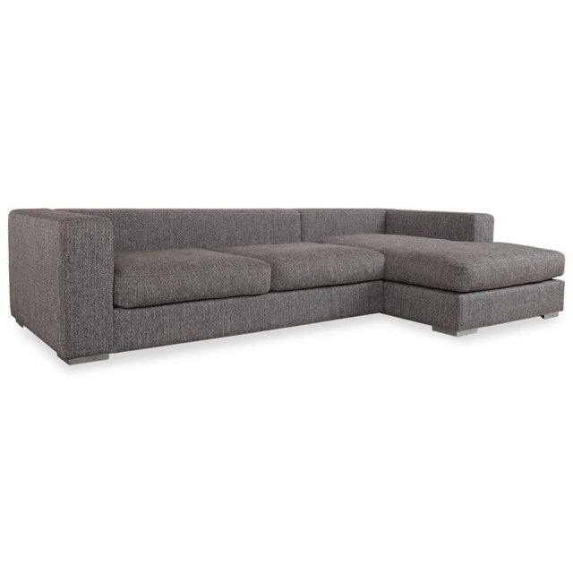 Cenova Fabric Corner Sofa in Grey by BoConcept For Sale - Image 15 of 15