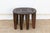African Rustic Charming Carved African Side Table For Sale - Image 3 of 8