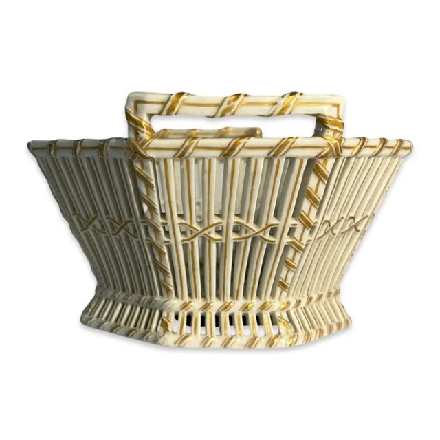 This octagonal chestnut basket is a typical form for chestnut storage and presentation in Europe in the late 18th/early...