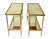 These 1940 Maison Bagues side tables are exceptionally rare models, distinguished by their two-tier design with original...