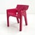 Pink Gaudi Armchair by Vico Magistretti for Artemide, 1984 For Sale - Image 12 of 12