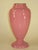 Glass Late 19th Century Vase Victorian Pink Cased Glass with Hand Painted Enamel Bird & Flowers For Sale - Image 7 of 12