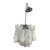 Italian White and Transparent Murano Glass Chandelier by Simoeng For Sale - Image 13 of 13