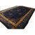 Art Deco 1920s Antique Chinese Art Deco Wool Floral Manchester Blue Hand Knotted Rug For Sale - Image 3 of 9