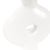 Matte White Towel Vase - Large For Sale In Chicago - Image 6 of 10