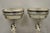 Antique French Rococo Silver Plated Cherub Dome Centerpiece Fruit Bowls - Pair For Sale - Image 4 of 12