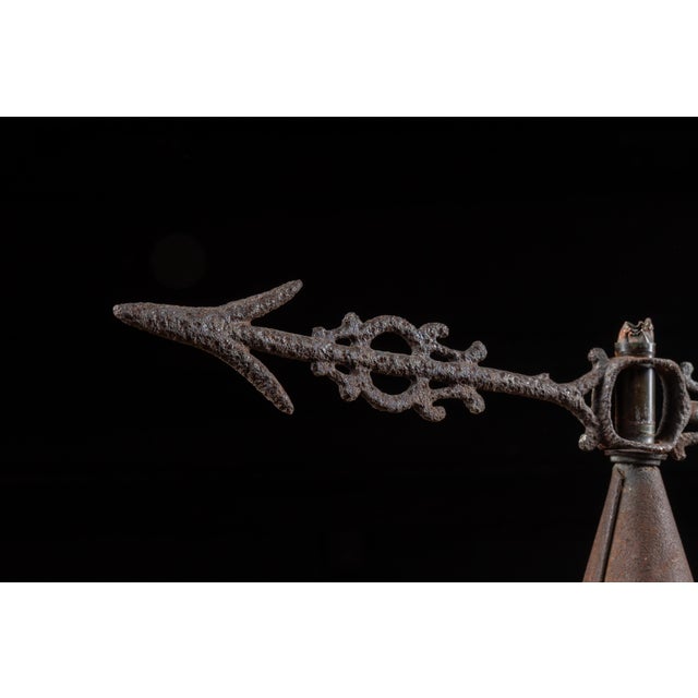 Early 20th Century Sheet Metal Cupola With Automobile Weathervane For Sale In Chicago - Image 6 of 15