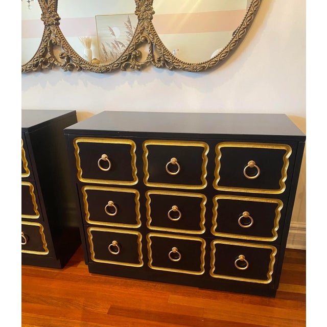 Mid 20th Century Vintage Dorothy Draper Style Espana Dresser Chests - A Pair For Sale - Image 5 of 10