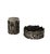 Brutalist Top Smoking Set, Ashtray and Cigars Box, Morbelli Italy 1970 For Sale - Image 4 of 11