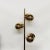 Brass-Plated Adjustable 3-Spot Floor Lamp attributed to Underwriters Laboratories, 1980s For Sale - Image 4 of 9