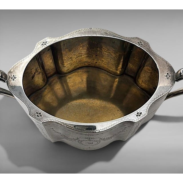 Mid 19th Century Martin Hall & Co. English Silver-Plated Tea and Coffee Service For Sale - Image 15 of 18