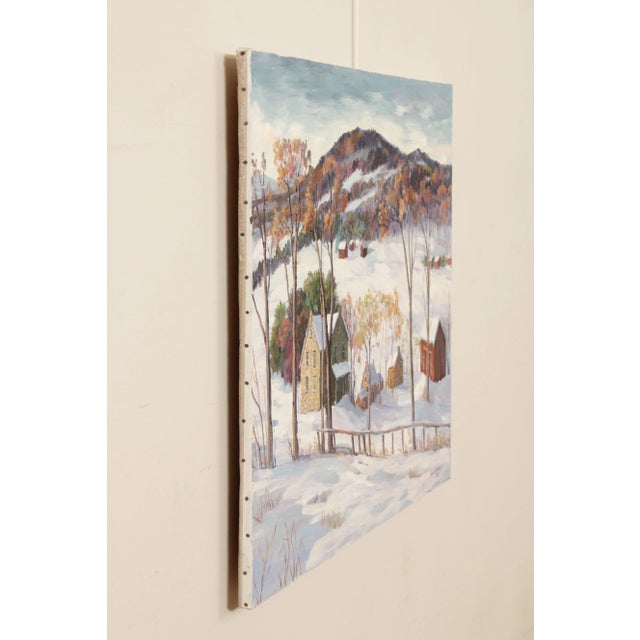 Ann Yost Whitesell 'Bethlehem Landscape' Original Oil Painting For Sale - Image 4 of 12