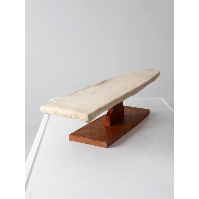 Antique Primitive Tabletop Ironing Board For Sale - Image 10 of 16