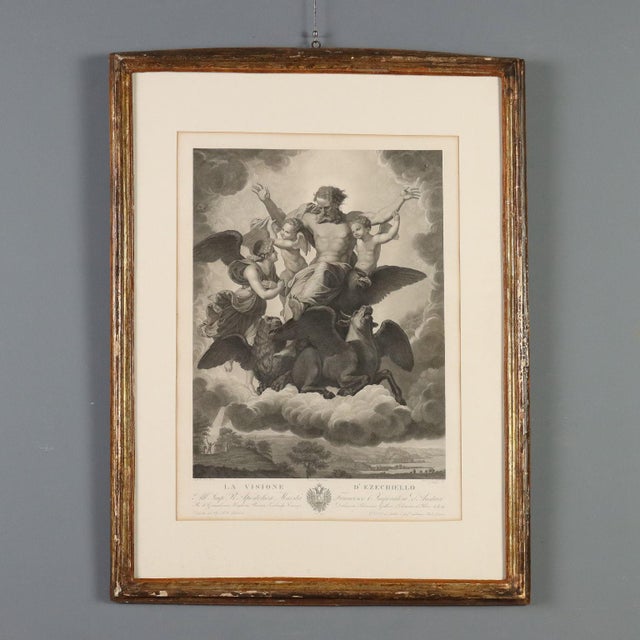 Paolo Caronni, Vision of Ezekiel, Etching For Sale - Image 14 of 14