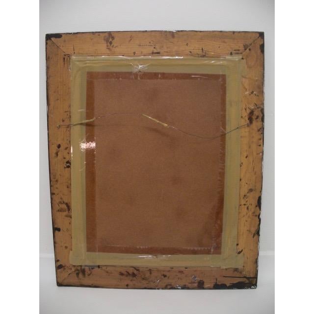 Antique White Vintage "At the Ball 1875" by Berte Morisot Reproduction Framed Painting For Sale - Image 8 of 8