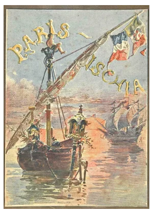 Unknown, Paris-Ischia, Lithograph, 1880s, Lithograph