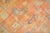 Textile Vintage Zabihi Collection Peach Orange Turkish Anatolian Mermaid Rug - 5'8" x 7'4" For Sale - Image 7 of 11