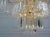 Seven Tier Lucite and Brass Waterfall Chandelier Circa 1970s For Sale - Image 12 of 13