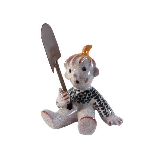 Walter Bosse, the Gardeners Boy, 1950s, Ceramic For Sale - Image 9 of 9