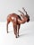 Vintage Leather Antelope Figure For Sale - Image 13 of 13